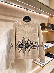 Bagsaaa LV Graphic Knitted Crewneck - 1