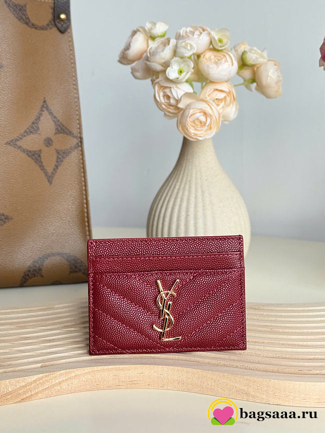 Bagsaaa YSL red card holder - 10cm - 1