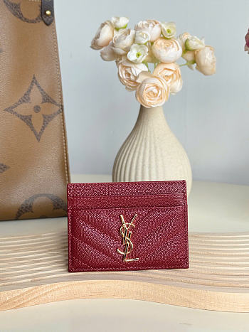 Bagsaaa YSL red card holder - 10cm